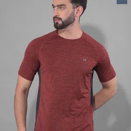 Force NXT Men Pack Of 2 Anti Odour Solid Round Neck Training or Gym T-shirt-image-24