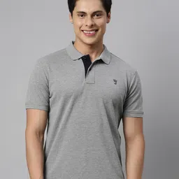 Joven Polo Collar Pure Cotton T-shirt-image-98