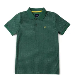 Allen Solly Junior Boys Polka Dot Printed Polo Collar Short sleeves Cotton T-shirt-picture-22