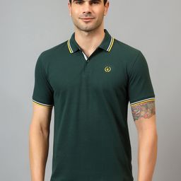 Cantabil Polo Collar Half Sleeve Cotton T-shirt-picture-24
