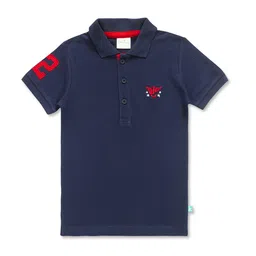 JusCubs Boys Polo Collar Cotton T-shirt-image-76