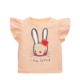 StyleCast Girls Orange Printed Round Neck Cotton T-shirt-image-57