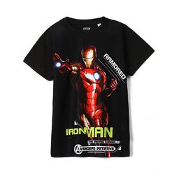 Wear Your Mind Boys Iron Man Printed Cotton T-shirt-picture-25