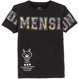 Status Quo Boys Printed Round Neck T-Shirt-image-99