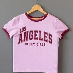 The Lion and The Fish Girls Extended Sleeves Applique T-shirt-image-17