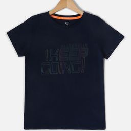 Allen Solly Junior Boys Typography Printed Cotton T-shirt-image-97