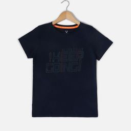 Allen Solly Junior Boys Typography printed Pure Cotton T-shirt-image-15