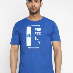 OFF LIMITS Men Blue Typography Printed Antimicrobial Regular Fit Training or Gym T-shirt-image-19
