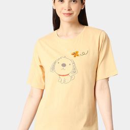 zebu Printed Pure Cotton Lounge T-shirts-image-36