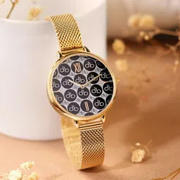 DressBerry Women Printed Dial Bracelet Style Straps Analogue Watch DB-33-03-23