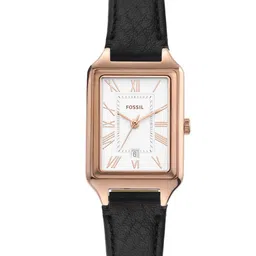 Fossil Women Printed Dial & Leather Straps Raquel Analogue Watch ES5310-image-30