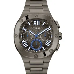 GUESS Men Dial & Stainless Steel Bracelet Style Straps Analogue Watch GW0572G5-image-31