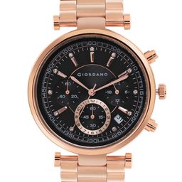 GIORDANO Women Round Dial Water Resistance Stainless Steel Analogue Watch GZ-60019-22-image-66