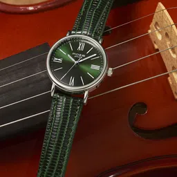 Sonata Poze Women Brass Skeleton Dial & Leather Straps Analogue Watch SP80037SL01W-image-16