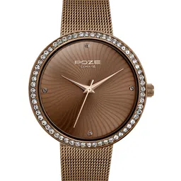 Sonata Poze Women Embellished Dial & Bracelet Style Straps Analogue Watch SP80067QM01W-image-52