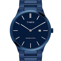 Timex Men Dial & Stainless Steel Bracelet Style Straps Analogue Watch TWEG23602-JIT-21
