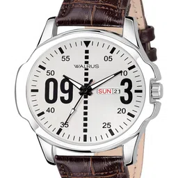 Walrus Men Brass Printed Dial & Straps Analogue Watch WWTM-BOLD-010907_D-image-69