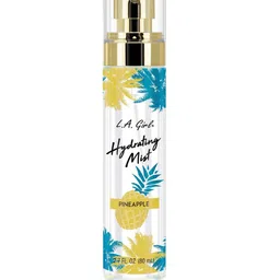 L.A Girl Lightweight Hydrating Face Mist Primer Spray with Rose Water 80 ml - Pineapple-21