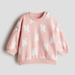 H&M Girls Printed Pure Cotton Sweatshirts-picture-55