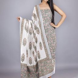 Kwatchi Floral Printed Pure Cotton Unstitched Dress Material-image-79