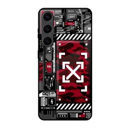 QRIOH Geometric Printed Samsung Galaxy S24 Plus Back Case Mobile Accessories-picture-2