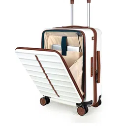 Assembly Odyssey Pro White Trolley Bag With laptop Compartment Fits Up To 16 Inches-53