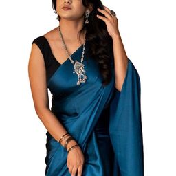 Shopaz Satin Ready to Wear Saree-image-83