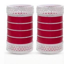 HouseOfCommon Red Copper Zircon Bangles-image-79