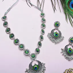 VATSALYA creation Gold-Plated Artificial Stones Alloy Jewellery Set-image-27