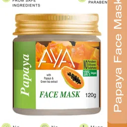 AYA Paraben-Free & Silicone-Free Papaya Face Mask With Green Tea Extract - 120g-21