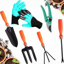 Go Hooked Pack Of 6 Gardening Tools Kit-16