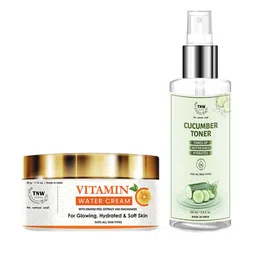 TNW the natural wash Set Of 2 Vitamin C Water Cream and Cucumber Toner-15