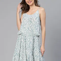 Oxolloxo Abstract Printed Cover Up Top-image-29