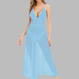 KRENOZ Shoulder Straps Net Baby Doll-image-29