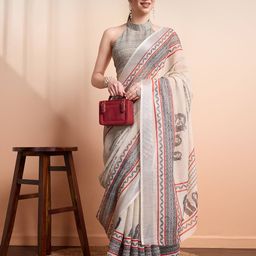 RACHNA Ethnic Motifs Ready to Wear Saree-image-77
