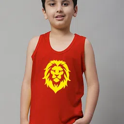 Friskers Boys Printed Pure Cotton Innerwear Vests-picture-19