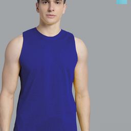 FBAR Pack Of 2 Bio Wash Pure Cotton Gym Innerwear Vests-image-128