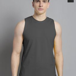 FBAR Pack Of 2 Bio Wash Pure Cotton Gym Innerwear Vests-image-56