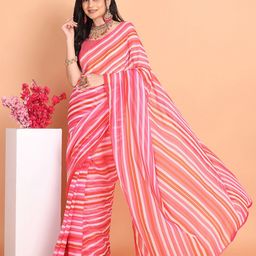 Mitera Leheriya Printed Saree-34