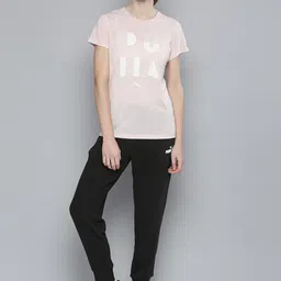 Puma Women Black Essentials Regular Fit Sweat Pants-image-16