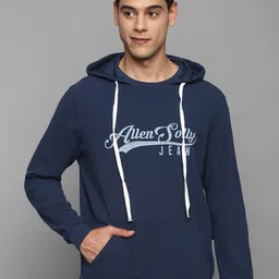 Allen Solly Sport Printed Hooded Sweatshirt-image-16