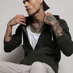Campus Sutra Hooded Cotton Bomber Jacket-picture-33