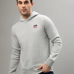 GANT Hooded Pure Cotton Pullover Sweatshirt-image-28
