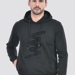 Lawman pg3 Typography Printed Hooded Long Sleeves Cotton Pullover Sweatshirt-image-20