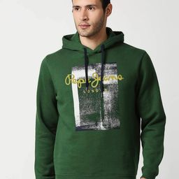 Pepe Jeans Men Green Printed Sweatshirt-image-35