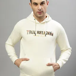 True Religion Typography Printed Hooded Pullover Sweatshirt-picture-34
