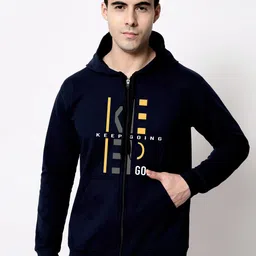 SLOWLORIS Typography Printed Hooded Cotton Sweatshirt-picture-25