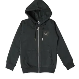BAESD Girls Hooded Long Sleeves Fleece Front-Open Sweatshirt-image-50