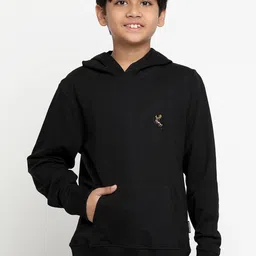 Lil Tomatoes Boys Hooded Terry Pullover-image-59