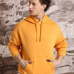 HIGHLANDER Oversized Drop Shoulder Sleeves Hooded Sweatshirt-image-87